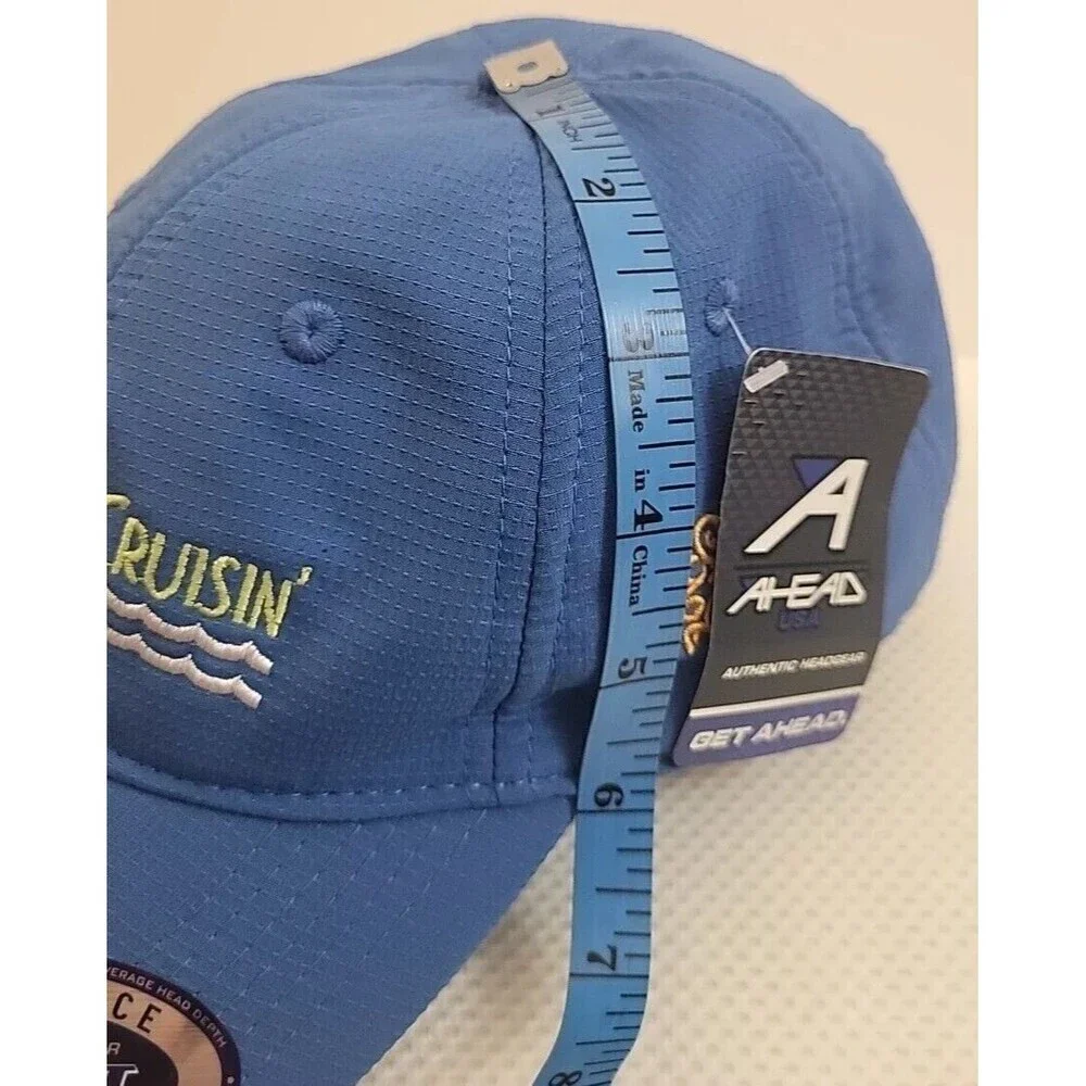 Disney Gone Cruisin' 2019 6 Panel Hat - Blue - Embroidery - Ahead Mid Fit Womens